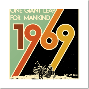 1969 Moon Landing Posters and Art